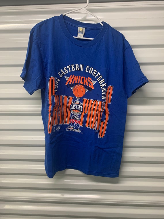 VINTAGE NBA FINALS NEW YORK KNICKS 1994 TEE SHIRT SIZE XL MADE IN USA