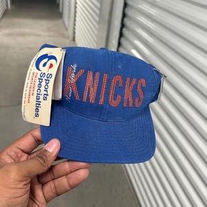 Knicks Vintage Snapback - Etsy
