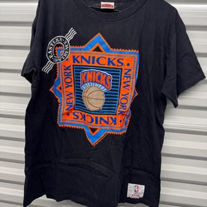 NBA Knicks ニックス　Tシャツ nutmeg 90s 古着 Vintage 90's New York Knicks Nutmeg T-shirt Size Men's Large - Etsy