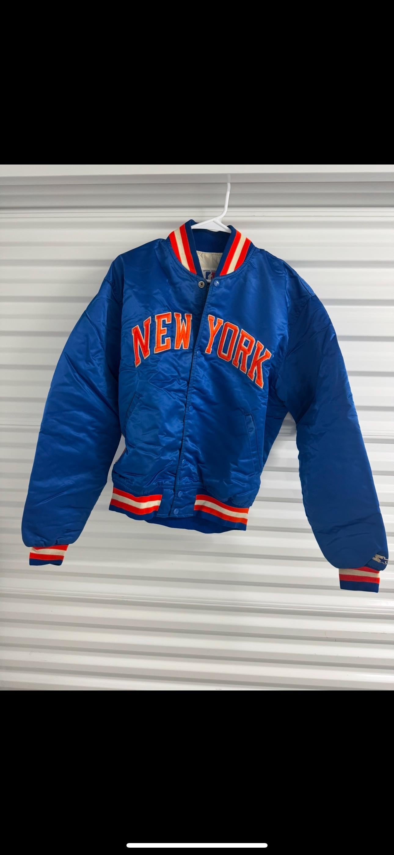 Vintage 90's New York Knicks Starter Satin Jacket Size Men's Large