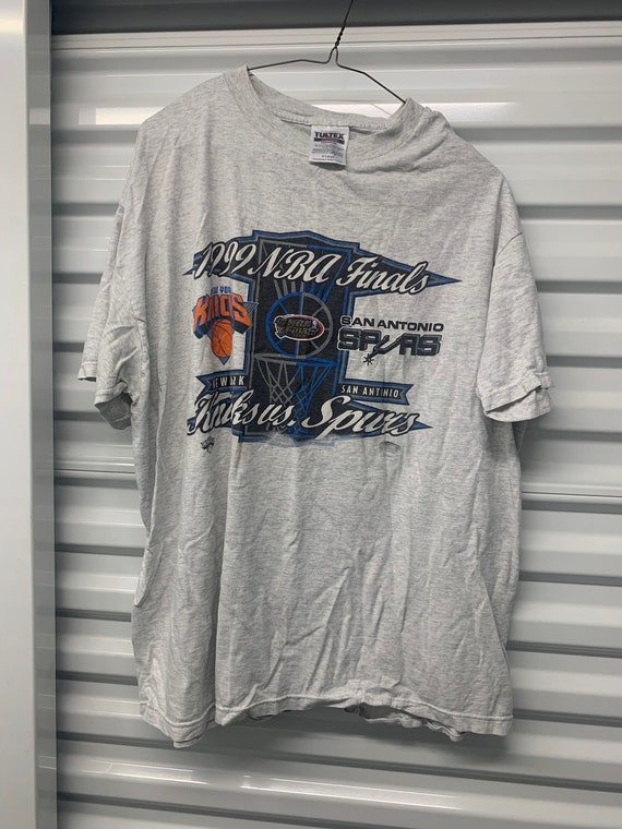 Vintage 90s 1999 NBA Finals New York Knicks San Antonio Spurs 