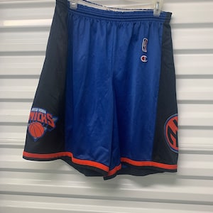 Vintage 90's New York Knicks Champion Shorts Men's Size Large