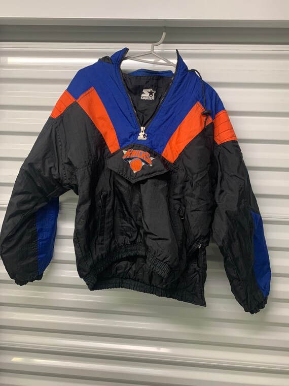 knicks starter pullover jacket