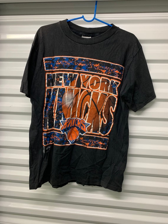 Vintage 90's New York Knicks Zubaz Splatter T-shirt Men's Size