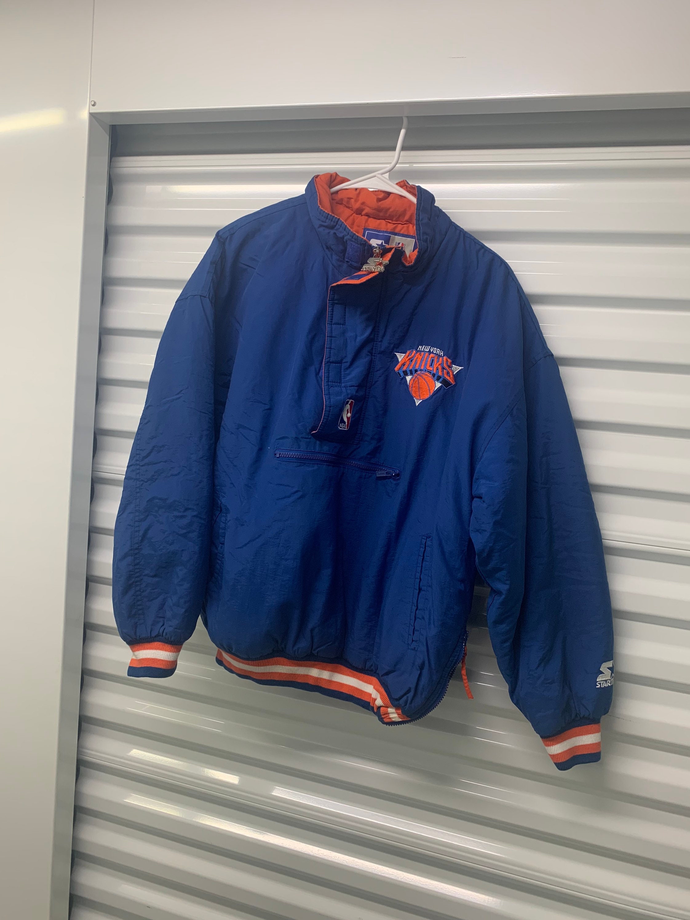 Vintage 90s Champion New York Knicks Warm Up Jacket Medium