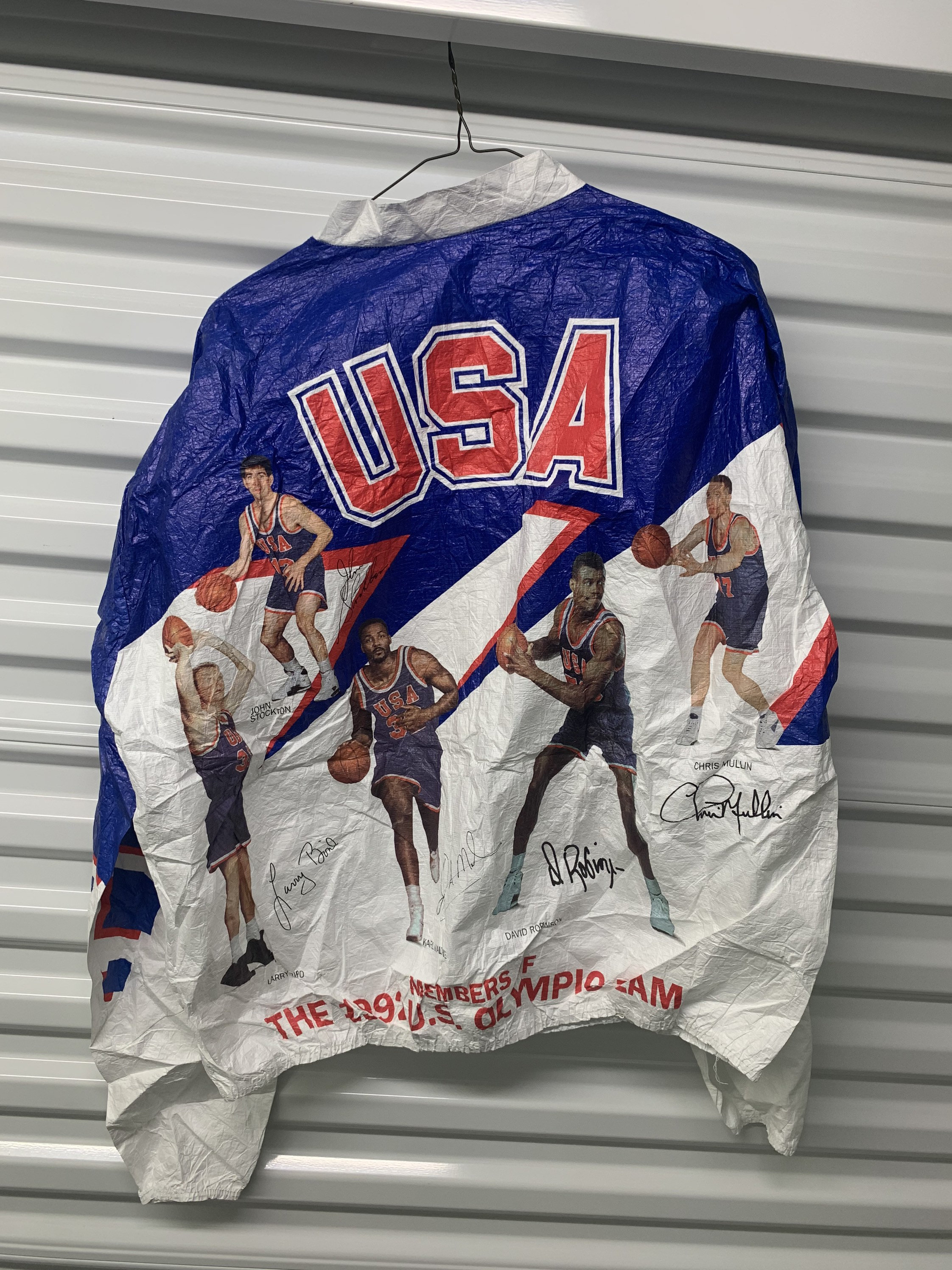 Vintage 90's 1992 Dream Team Olympic Basketball Larry Bird, Magic