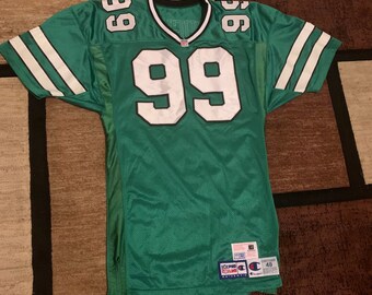 Vintage Y2K NFL on Field Reebok New York Jets Bart Scott #57 Green