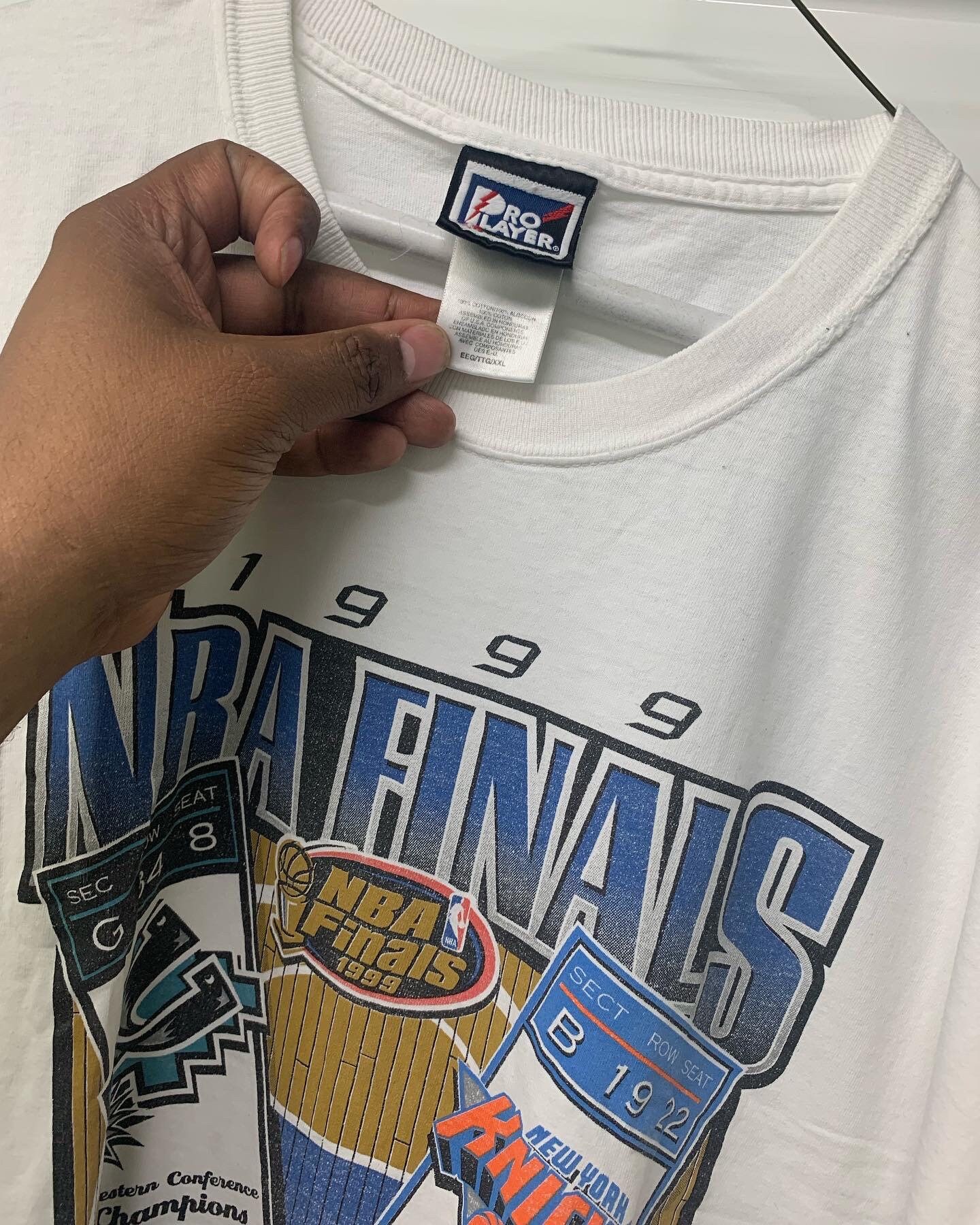 Vintage 90's 1999 NBA Finals New York Knicks San Antonio Vintage 90's 1999 NBA Finals New York Knicks San Antonio