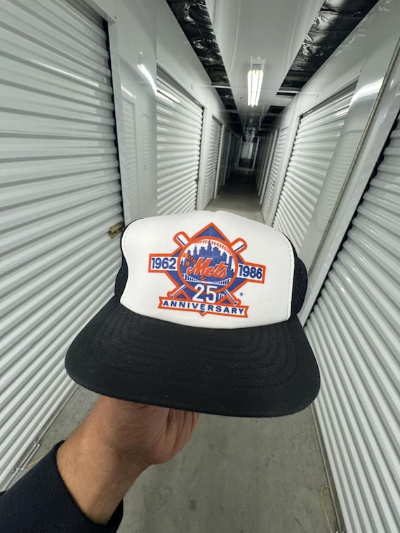 Vintage 80's New York Mets 1986 25th Anniversary Snapback - Etsy