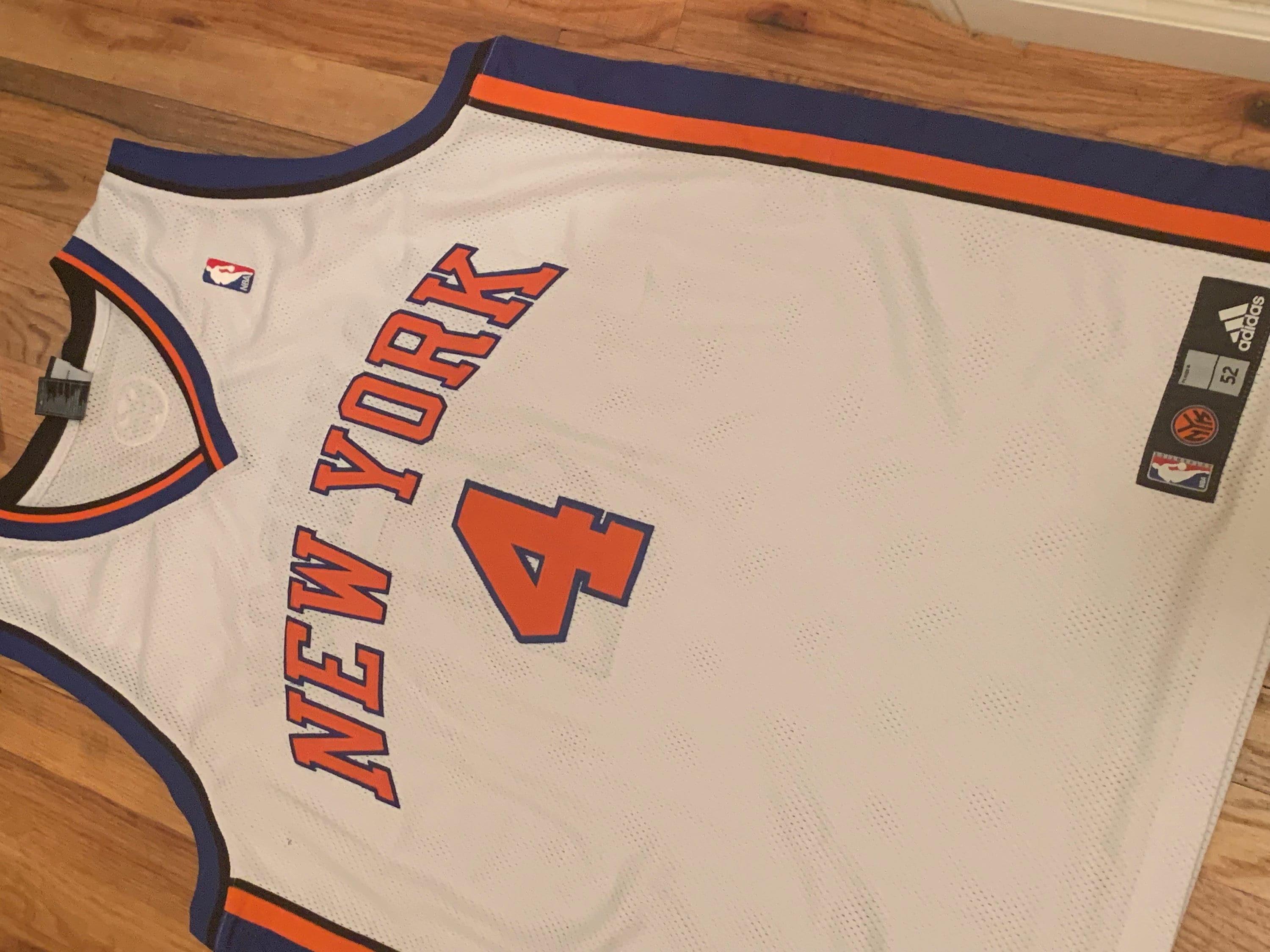 NWT NATE ROBINSON #7 NEW YORK KNICKS ADIDAS BASKETBALL JERSEY INFANT 18M  MONTHS