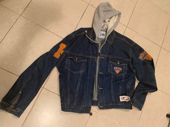 new york knicks denim jacket