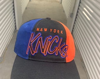 90s ヴィンテージキャップ ニューヨーク・ニックス Vintage 90's New York Knicks Snapback - Etsy 日本