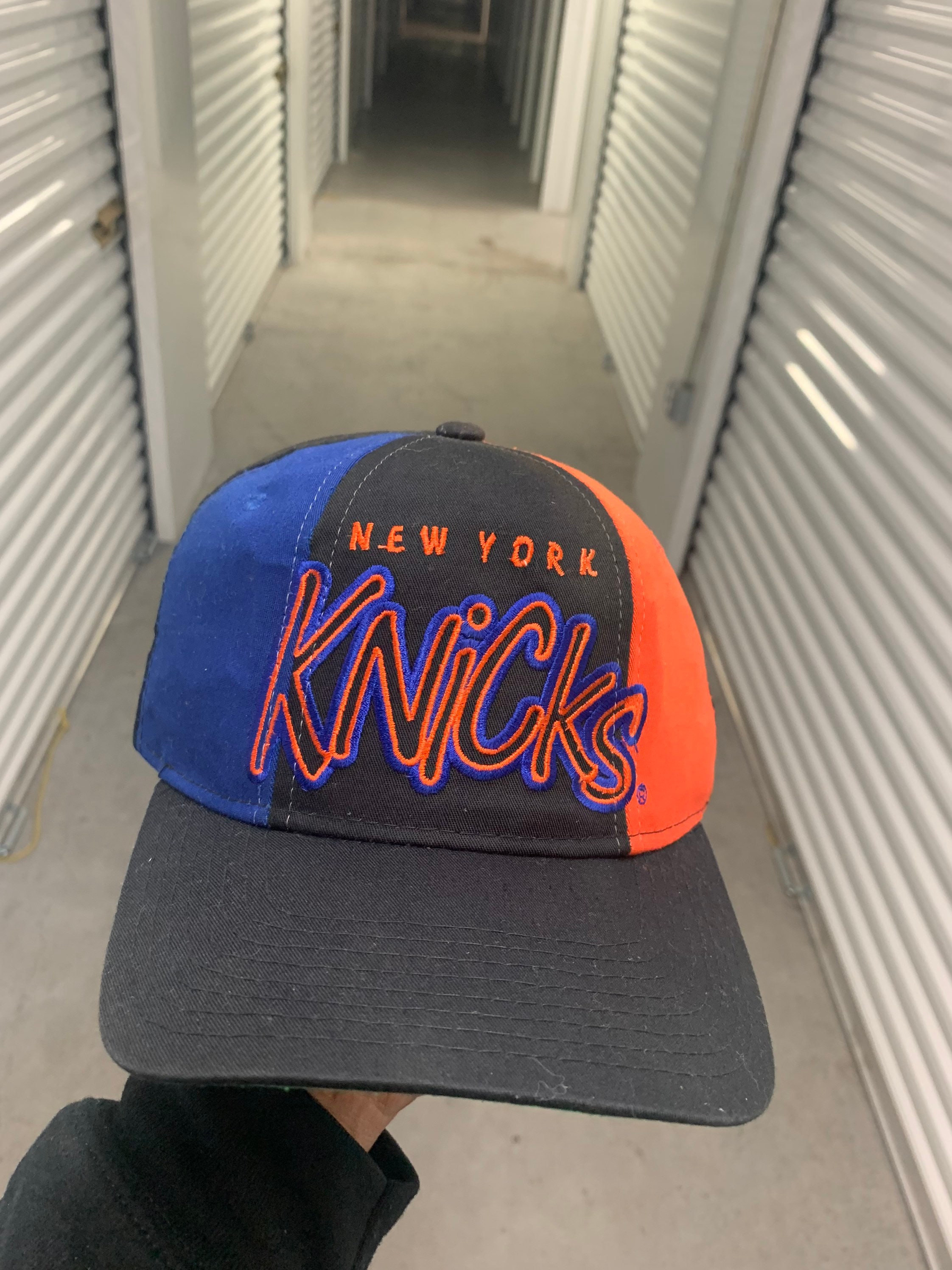 90s ヴィンテージキャップ ニューヨーク・ニックス 90s ヴィンテージ NBA ニックス キャップ バスケットボール 黒