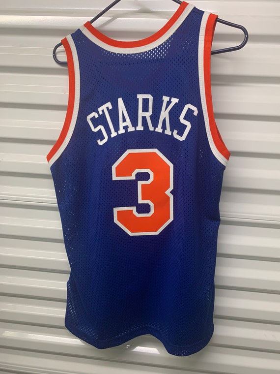  adidas New York Knicks John Starks Swingman White