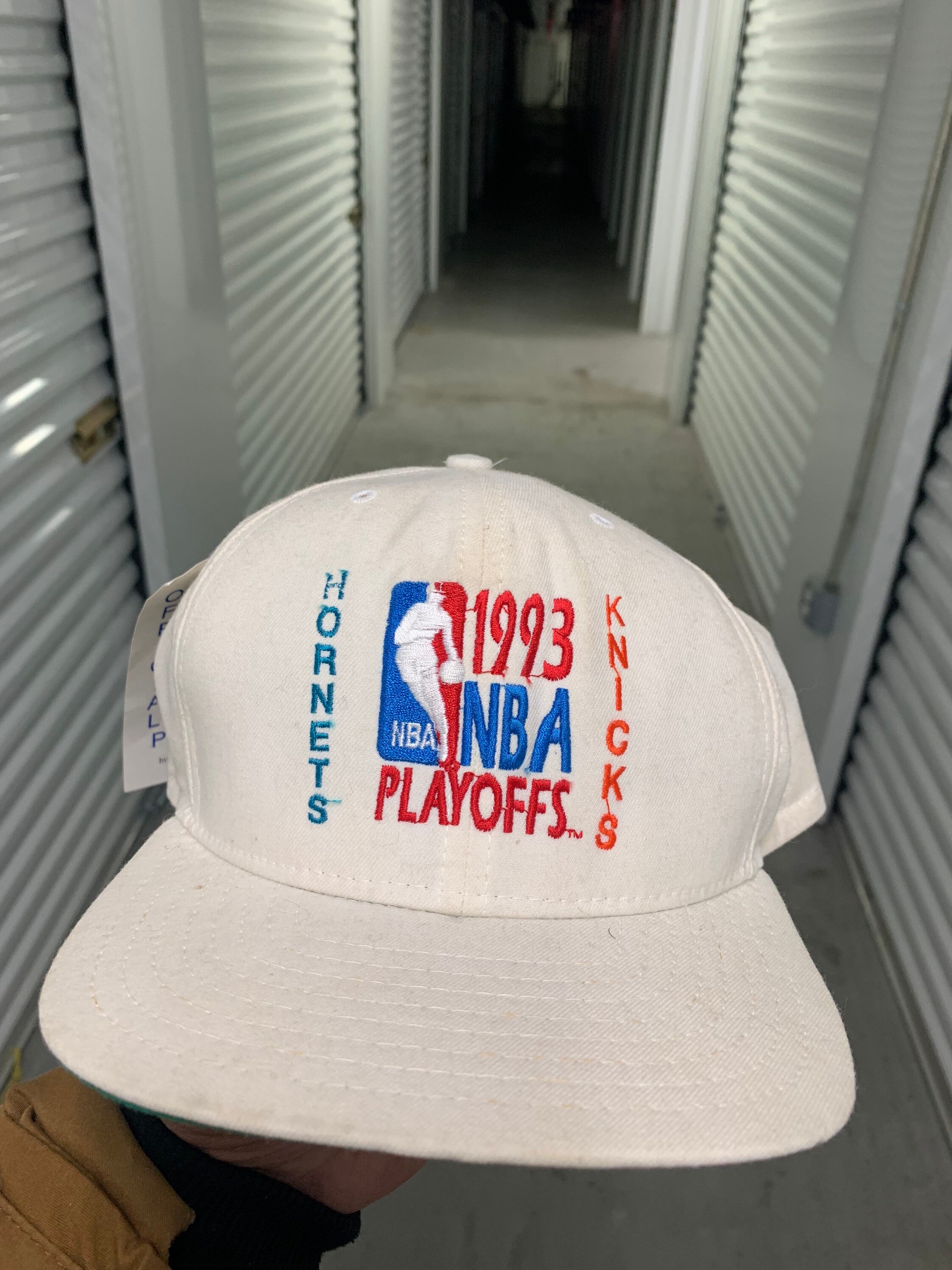 Vintage 90s NBA Playoffs New York Knicks Vs Hornets Snapback - Etsy