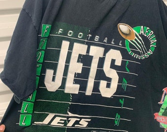 Vintage 90's New York Jets Salem Sports T-shirt Men's Size