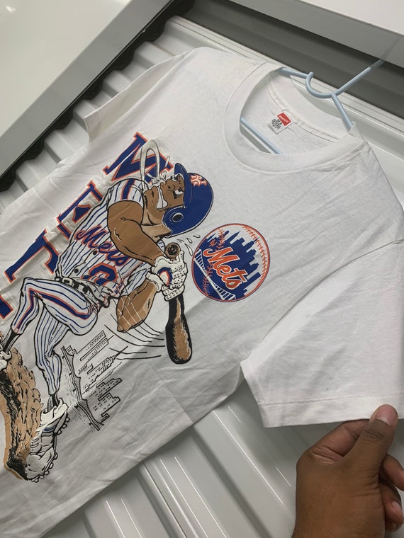 Vintage 90's New York Mets Hanes T-shirt Size Men's Medium - Etsy