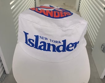 Vintage 90-tals New York Islanders-keps i en storlek som passar alla