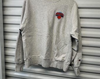 Sudadera vintage de los New York Knicks de los años 90, marca Champion, talla M para hombre.