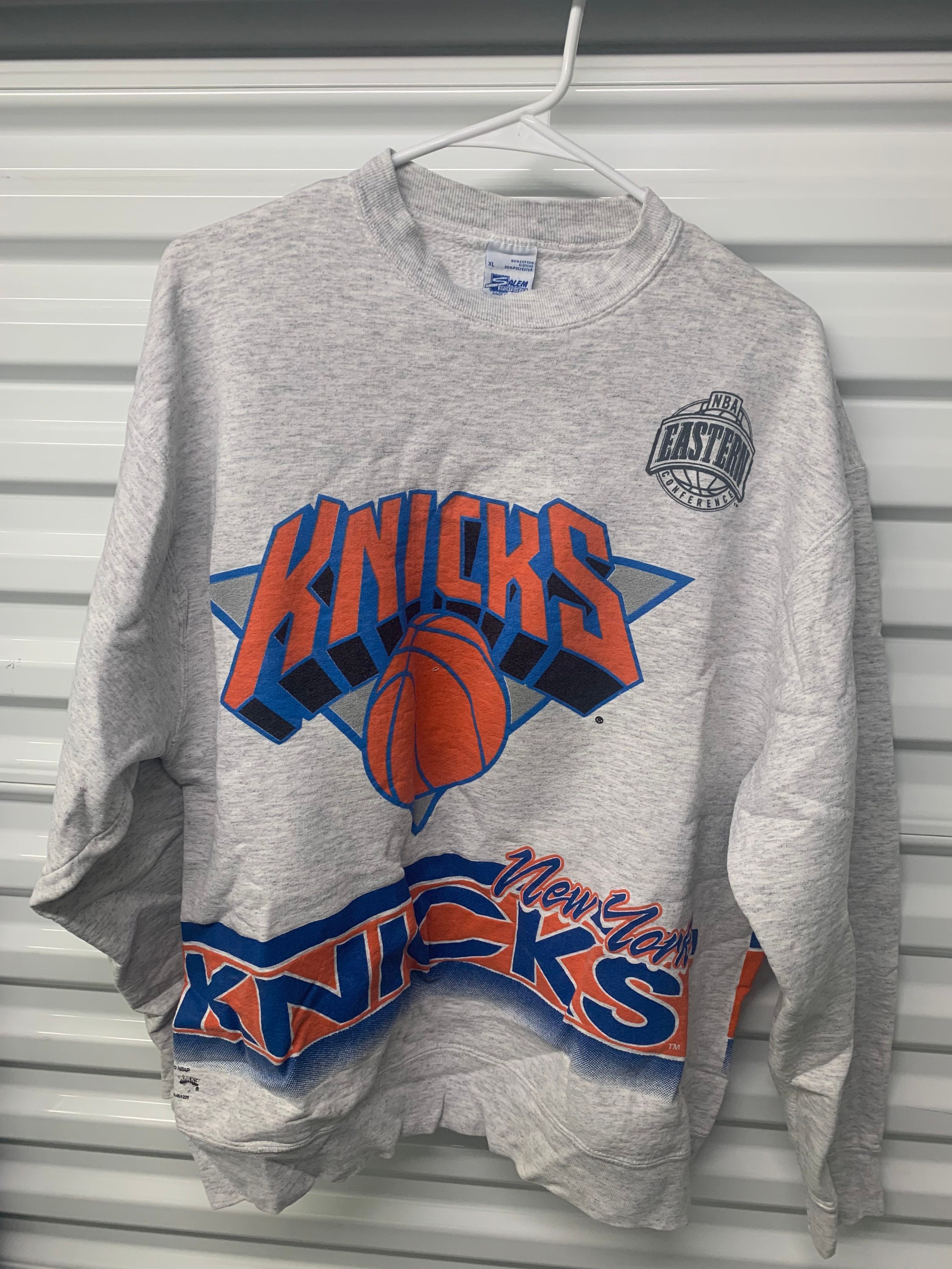 New York Rangers: 1990's Knitted Jersey Style Starter Sweat (L/XL