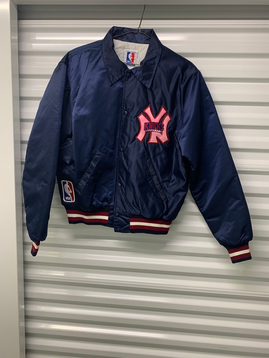 Vintage 80's New York Knicks Starter Satin Jacket Size Men's Vintage 80's New York Knicks Starter Satin Jacket Size Men's