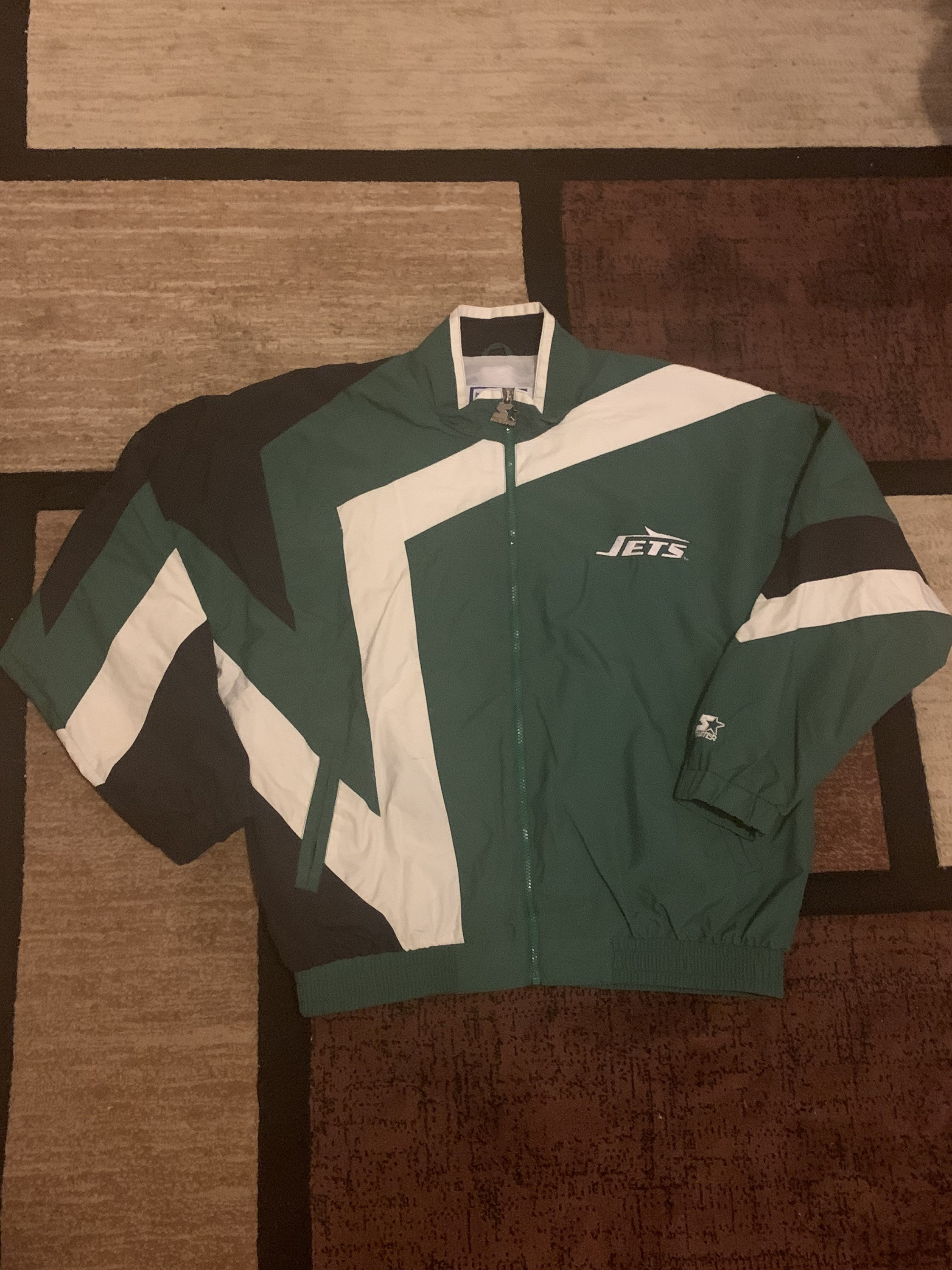 Vintage 90s New York Jets Starter Jacket Size Mens XL Etsy