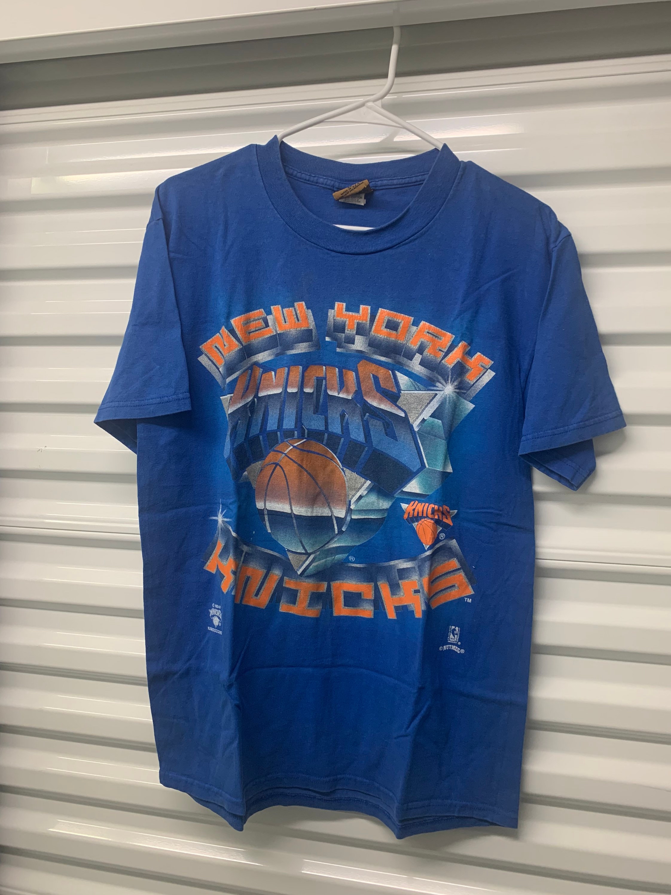 NBA Knicks ニックス　Tシャツ nutmeg 90s 古着 Vintage 90's New York Knicks Nutmeg T-shirt Men's Medium - Etsy