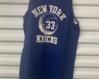 Vintage 1990s New York Knicks John Starks #3 Jersey Champion Size