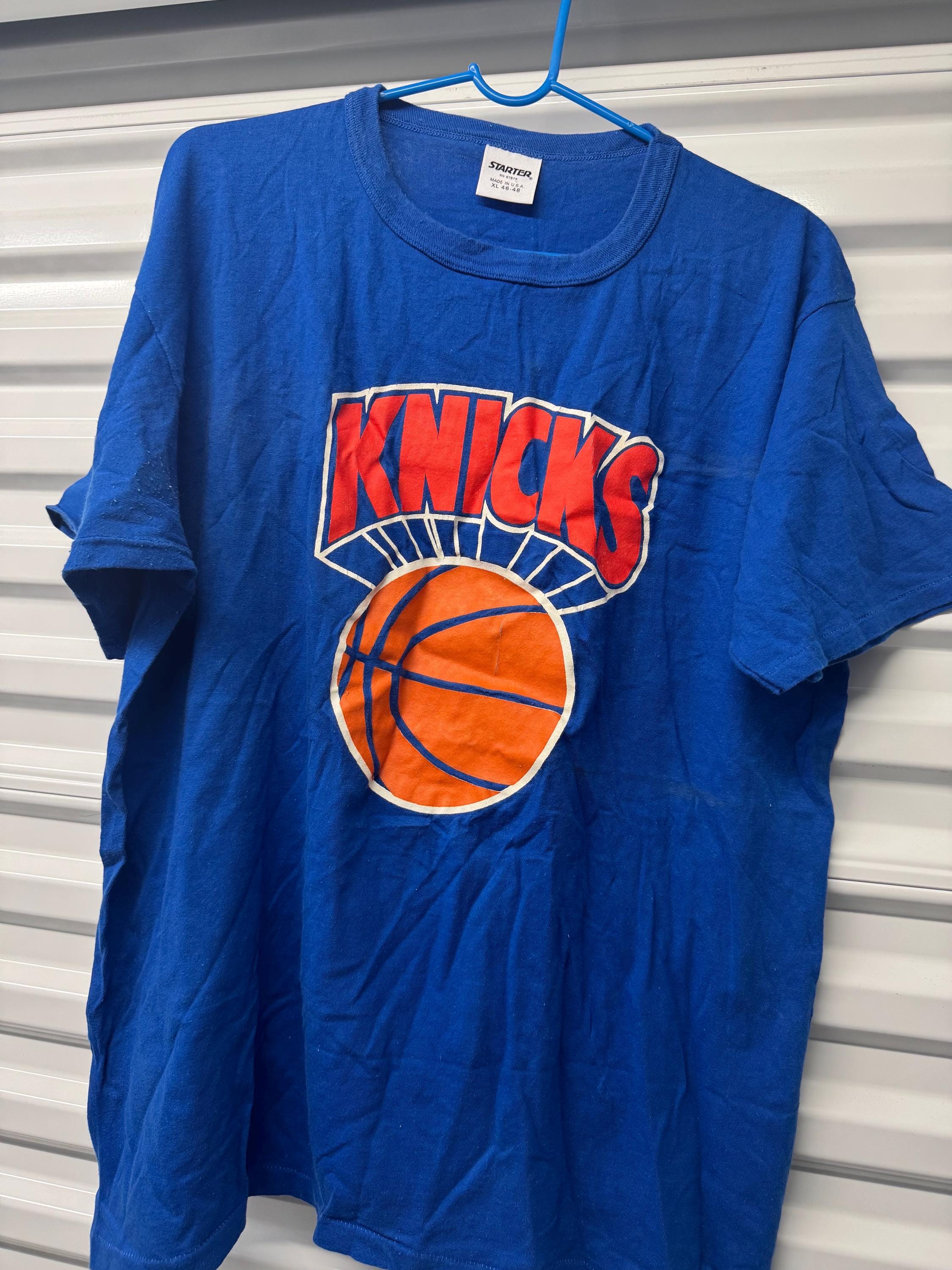 Vintage 90's New York Knicks Starter T-shirt Size Men's XL - Etsy