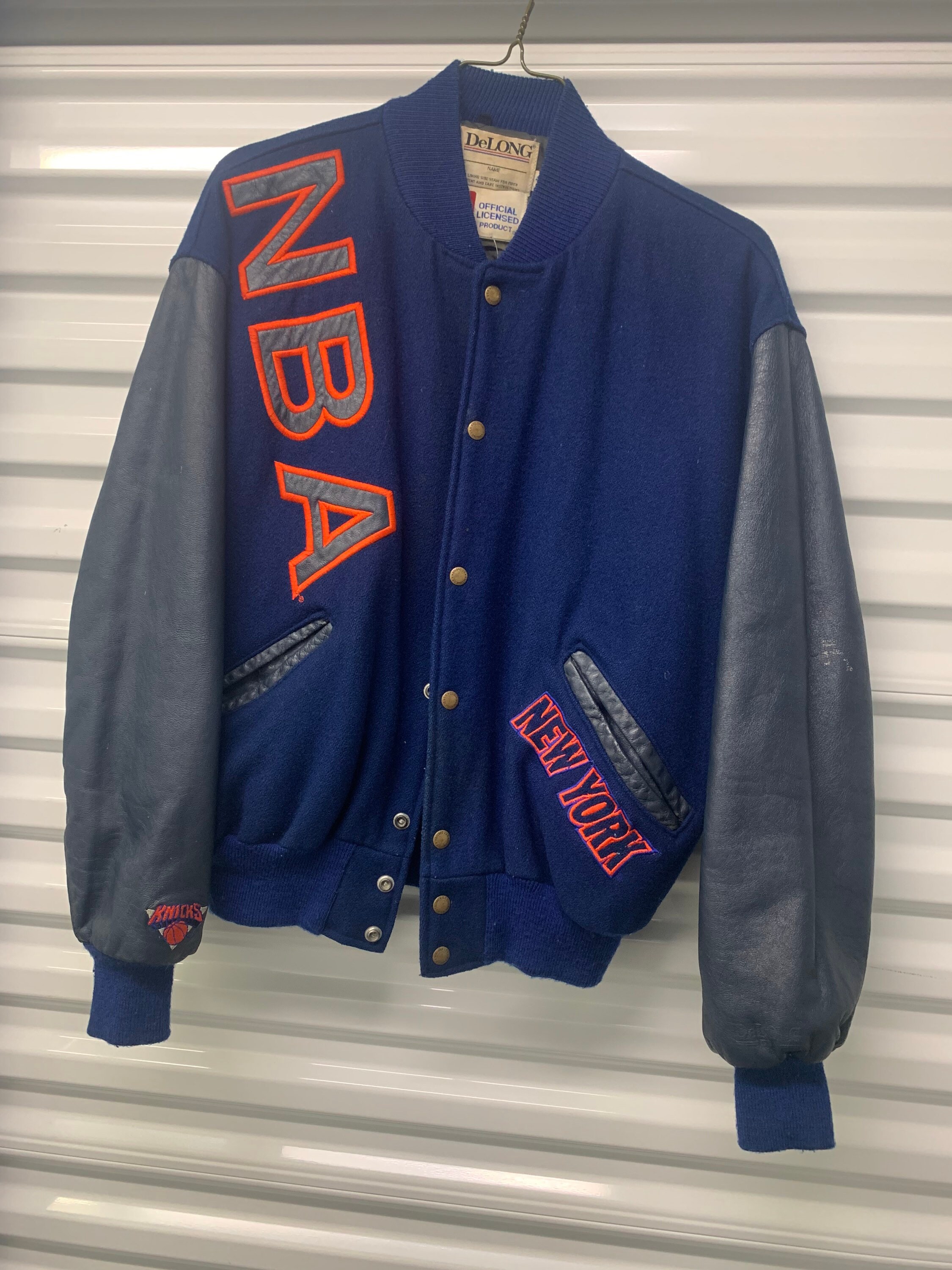 Vintage DeLong New York Yankees Varsity Jacket (Size L) NWT