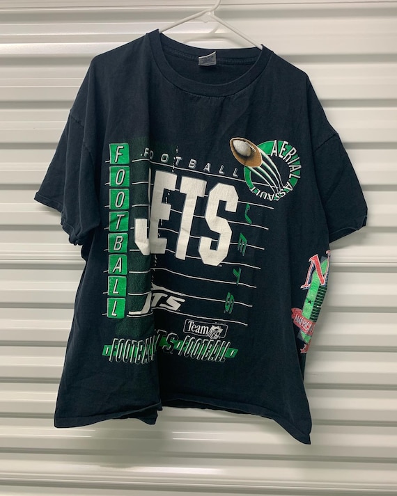 Vintage 90s New York Jets Salem Sports T-shirt Mens Size XXL 