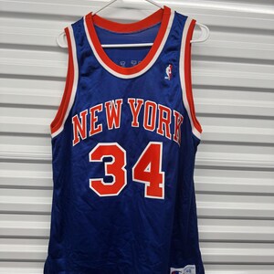 Vintage New York Knicks Champion 90's Authentic Charles Oakley