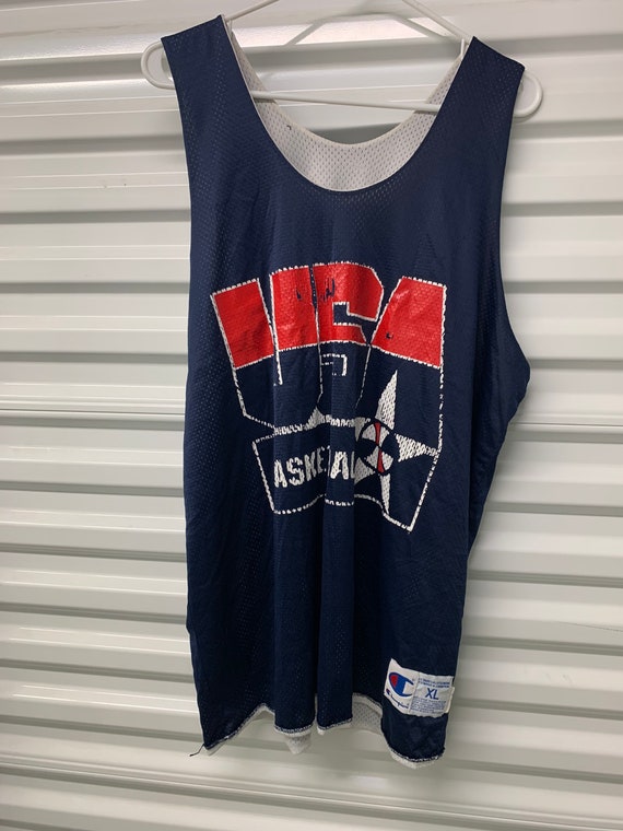 Vintage 90’s Olympic USA Champion Dream Team Prac… - image 1