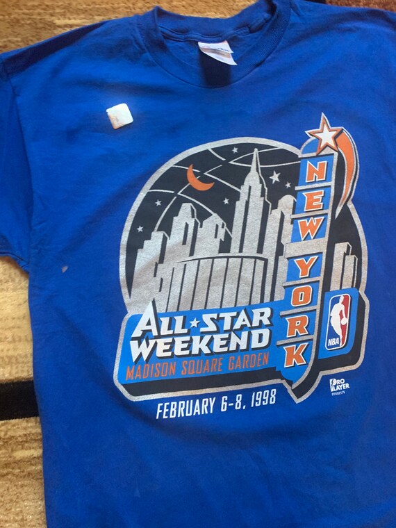 Vintage 1998 NBA All Star Game Tee Shirt