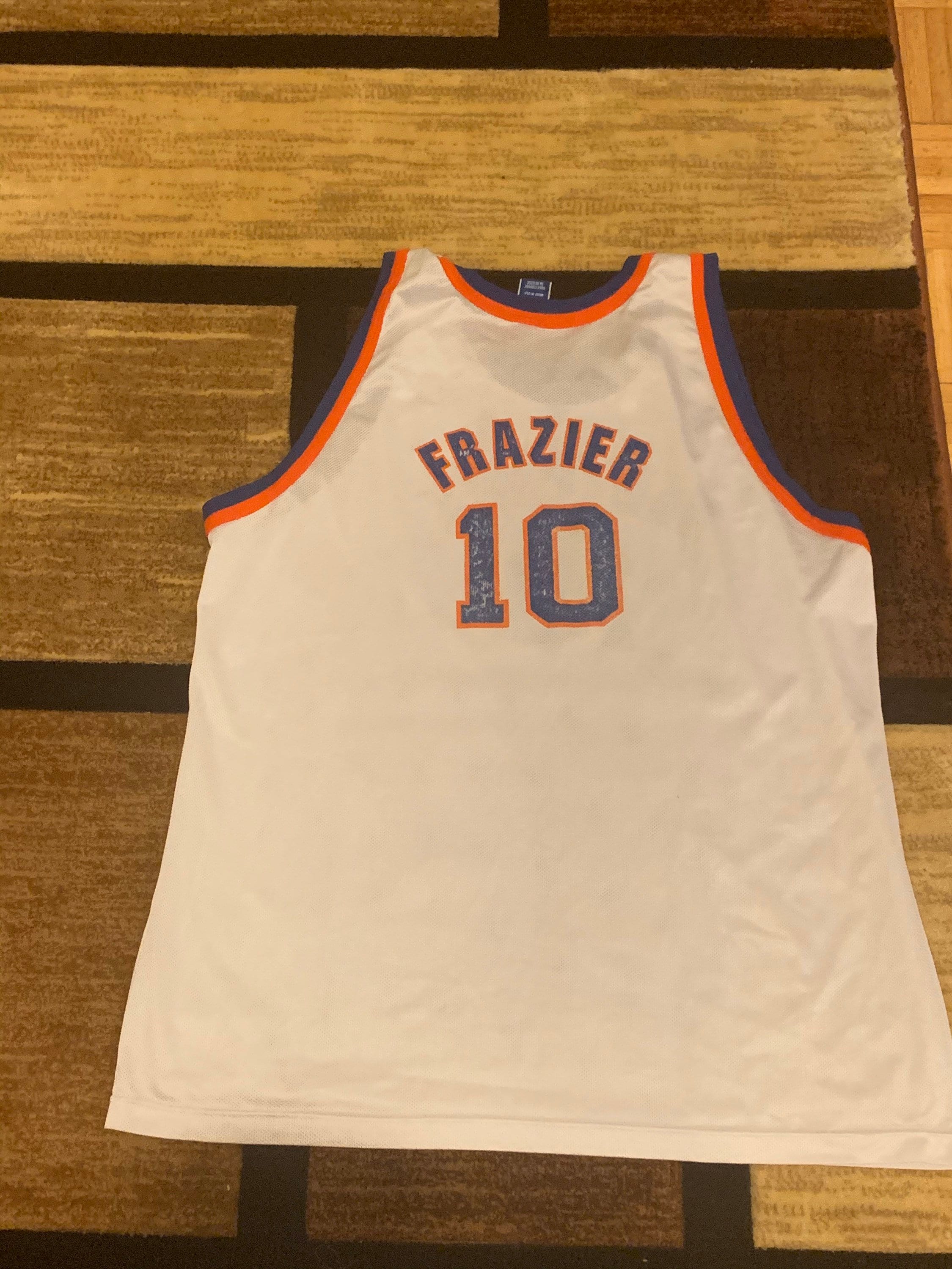 Vintage 1990's New York Knicks Walt Clyde Frazier Champion Jersey Sz