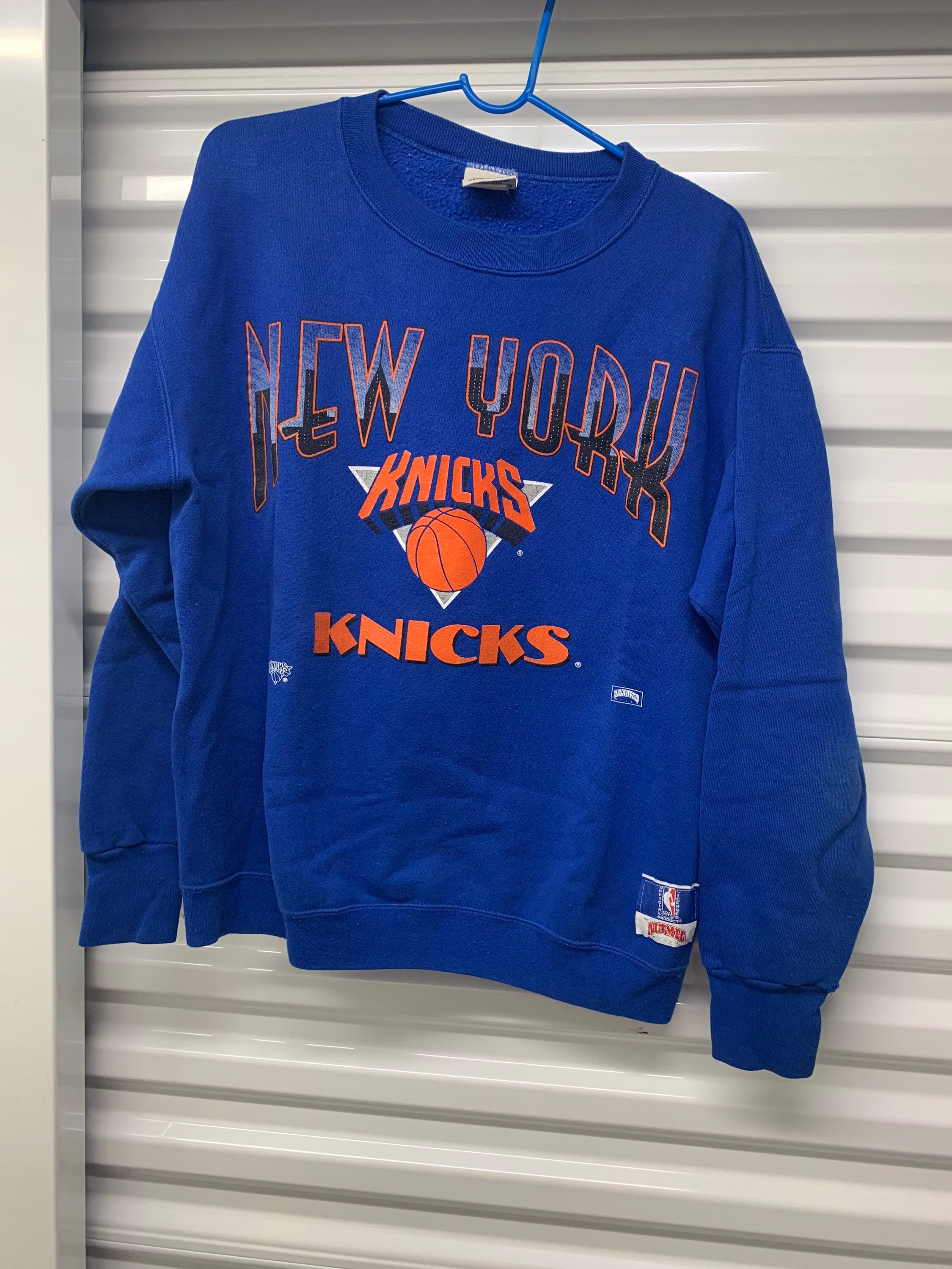 Vintage 90 s New York Knicks Nutmeg Sweatshirt Men s Size Large