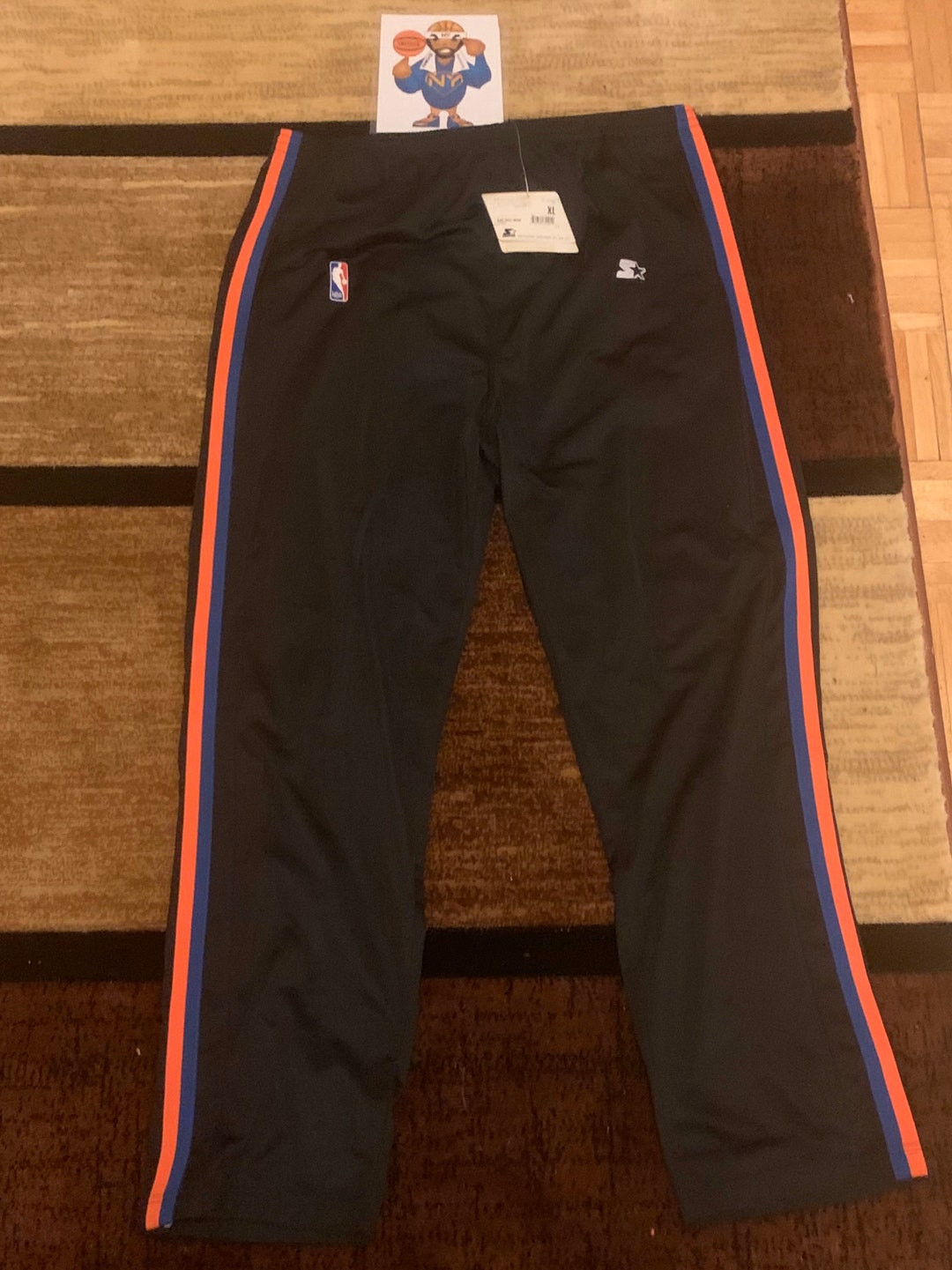 Vintage 90's New York Knicks Starter Authentic Warm up Pants Men