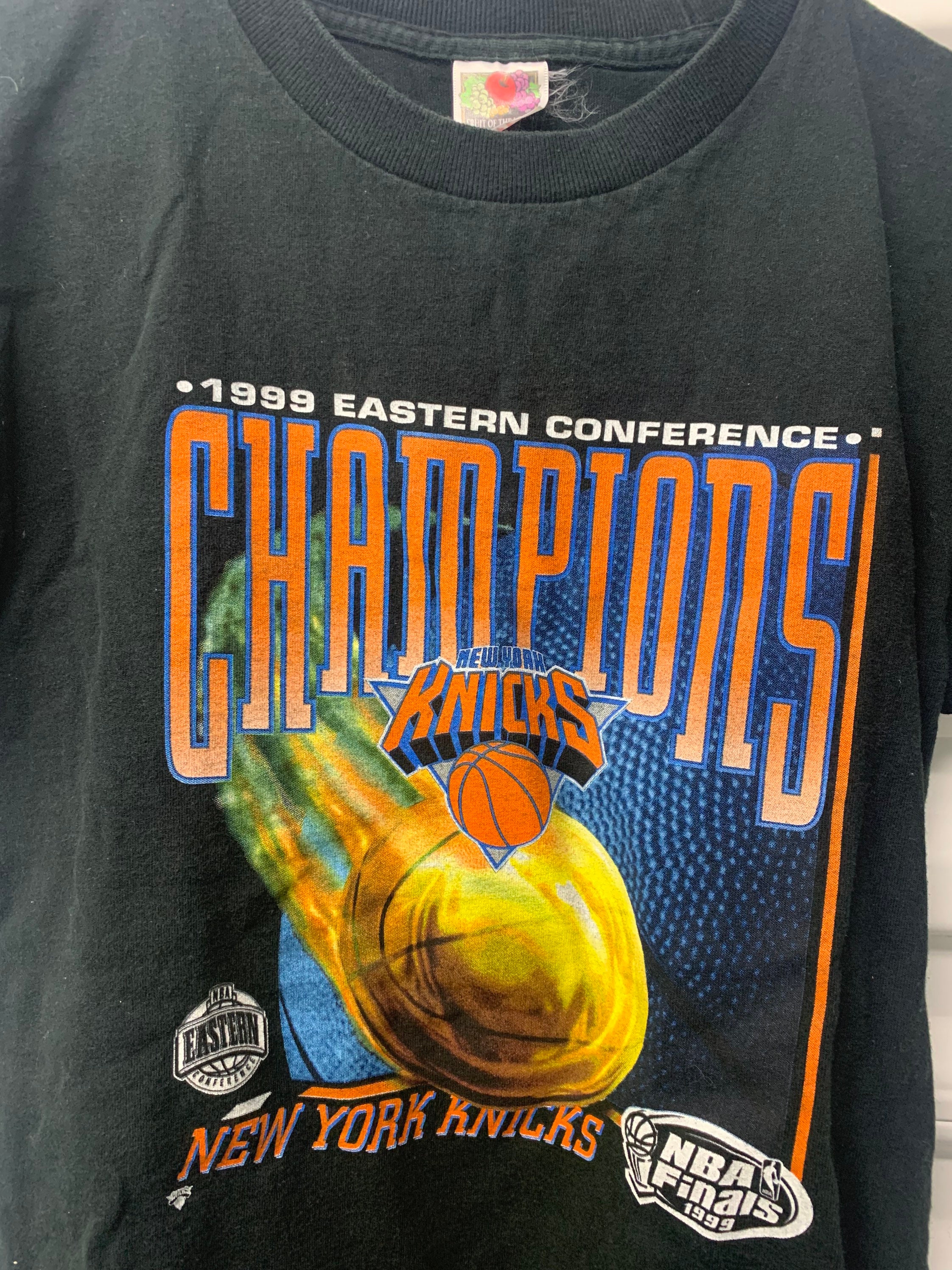 Vintage 90s Knicks T-shirt: 1999 NBA Finals Champions (boys XL) - Etsy