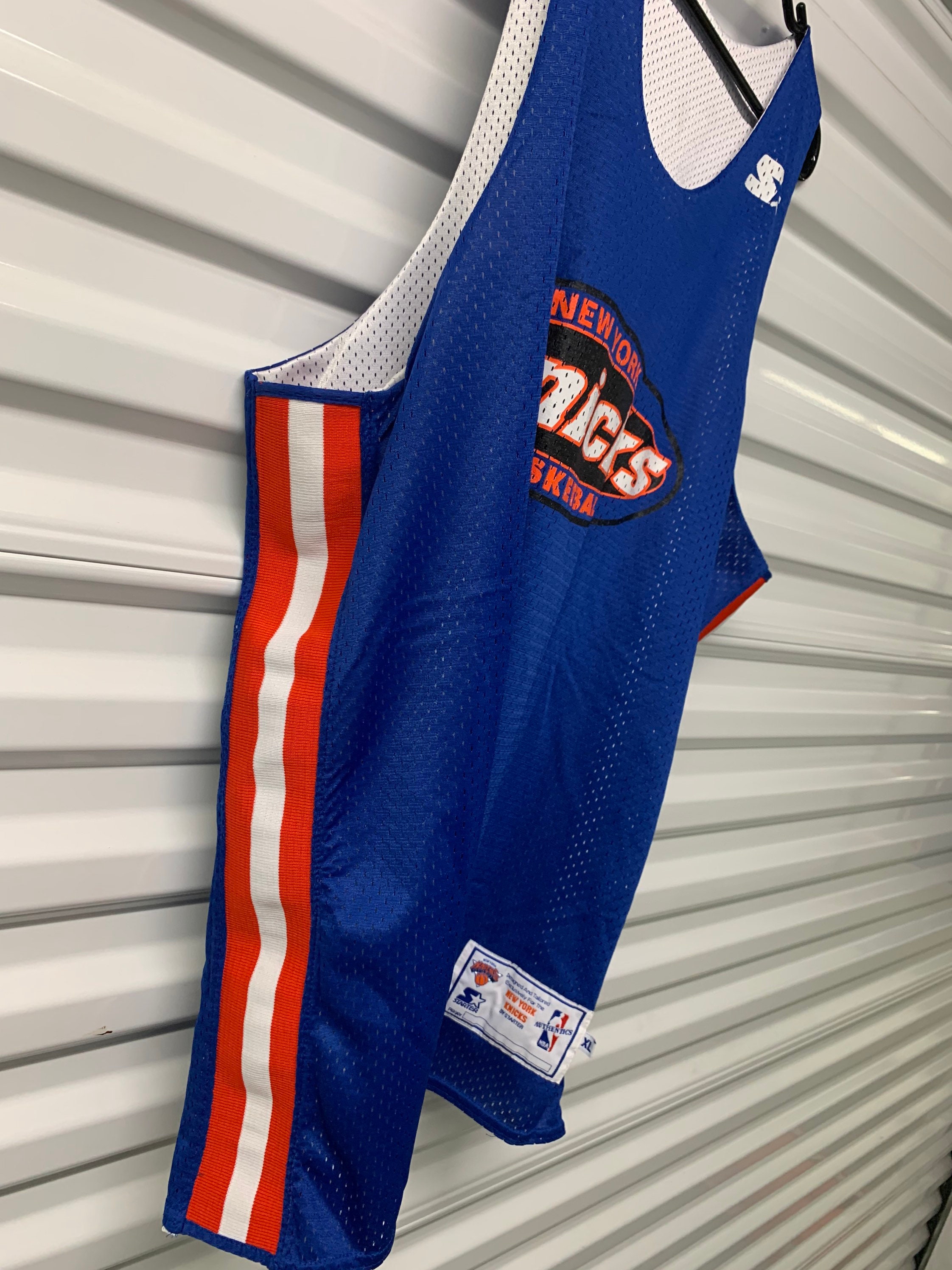 Vintage 90s New York Knicks Authentic Practice Starter Jersey 