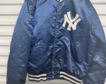 Vintage 90's New York Yankees Starter Satin Jacket Men's Size XL