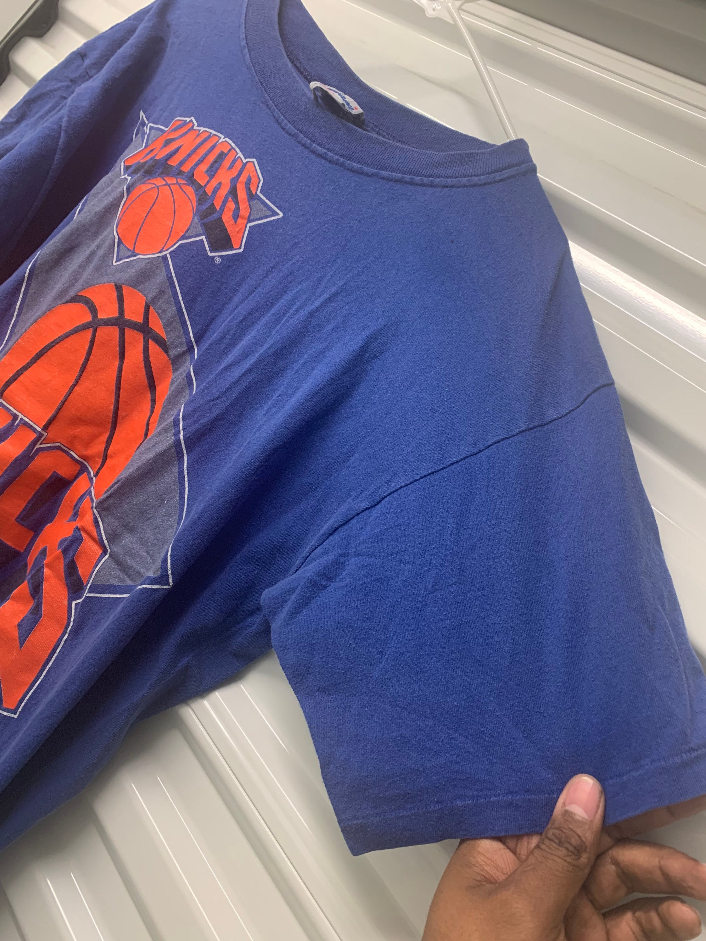 Vintage 90s New York Knicks 1999 NBA Playoffs T-Shirt Men’s Size Size  Missing Tag