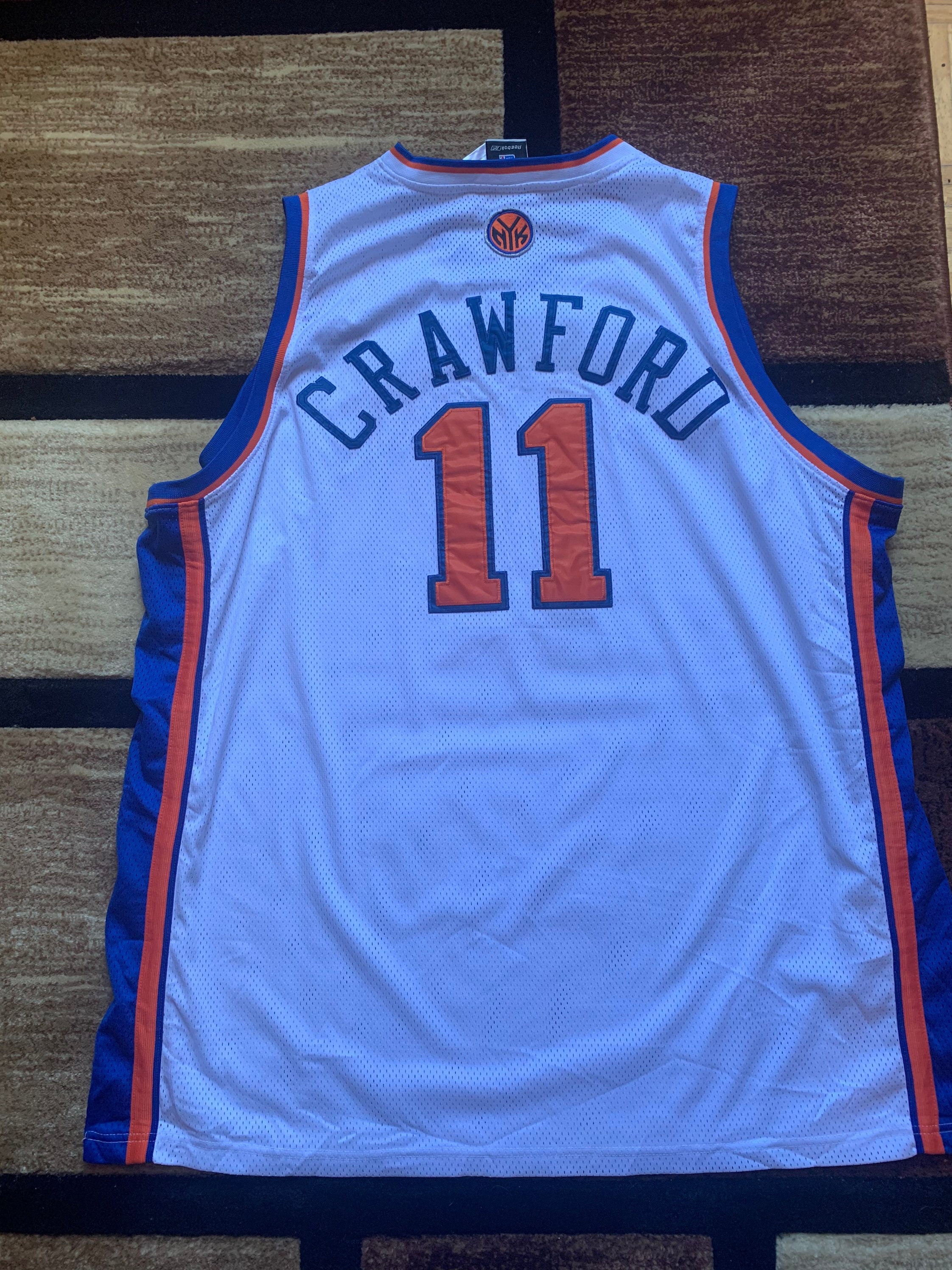 Vintage Reebok New York Nicks Crawford NBA Jersey Men Size Large +2 -  beyond exchange