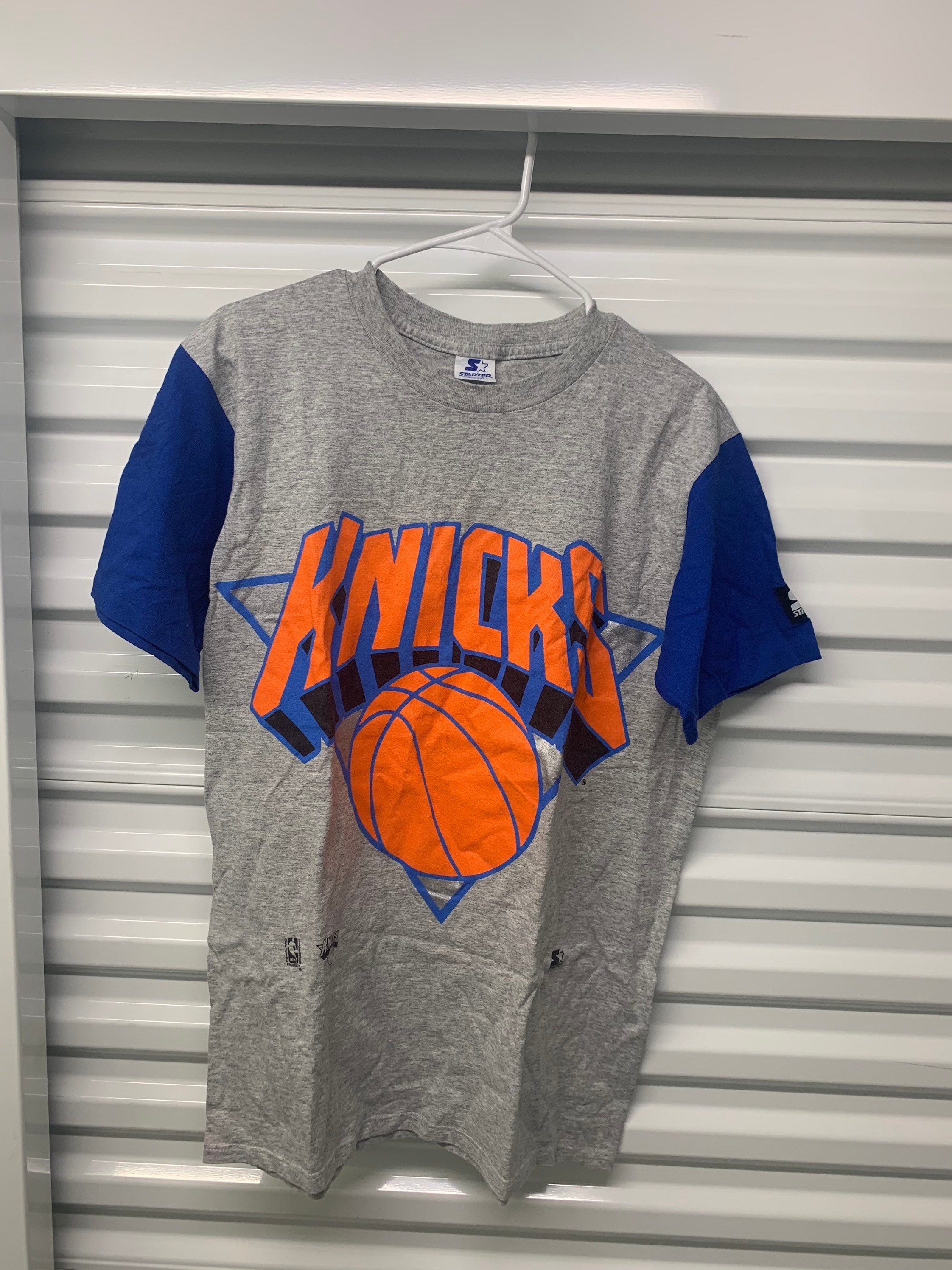 Vintage 90's New York Knicks Graphic Starter T-shirt Size