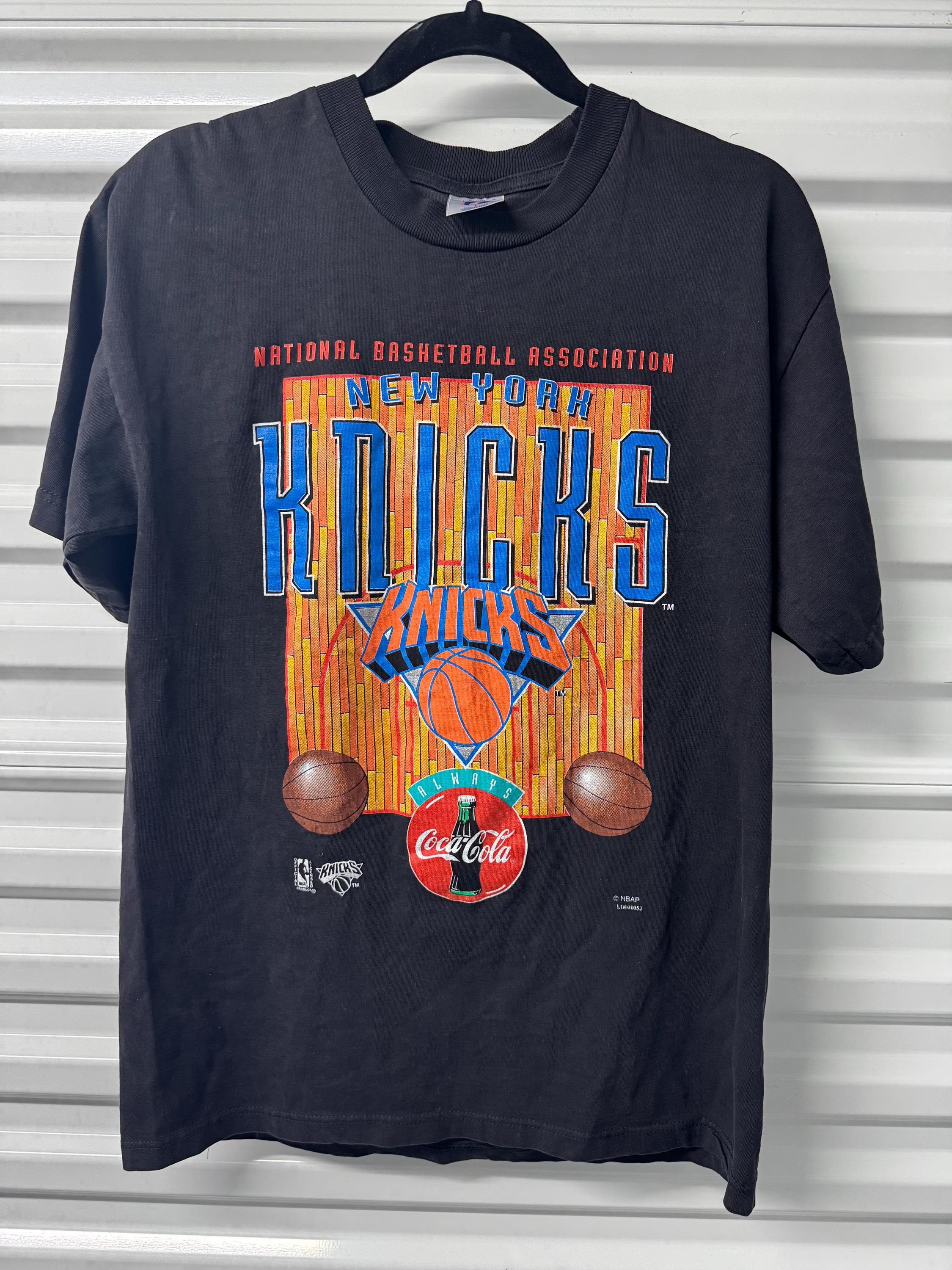 New York Knicks Tシャツ　90s vintage Vintage 90's New York Knicks Logo 7 Coca-cola T-shirt Men's