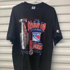 Vintage 90's New York Rangers 1994 NHL Stanley Cup Starter T-shirt