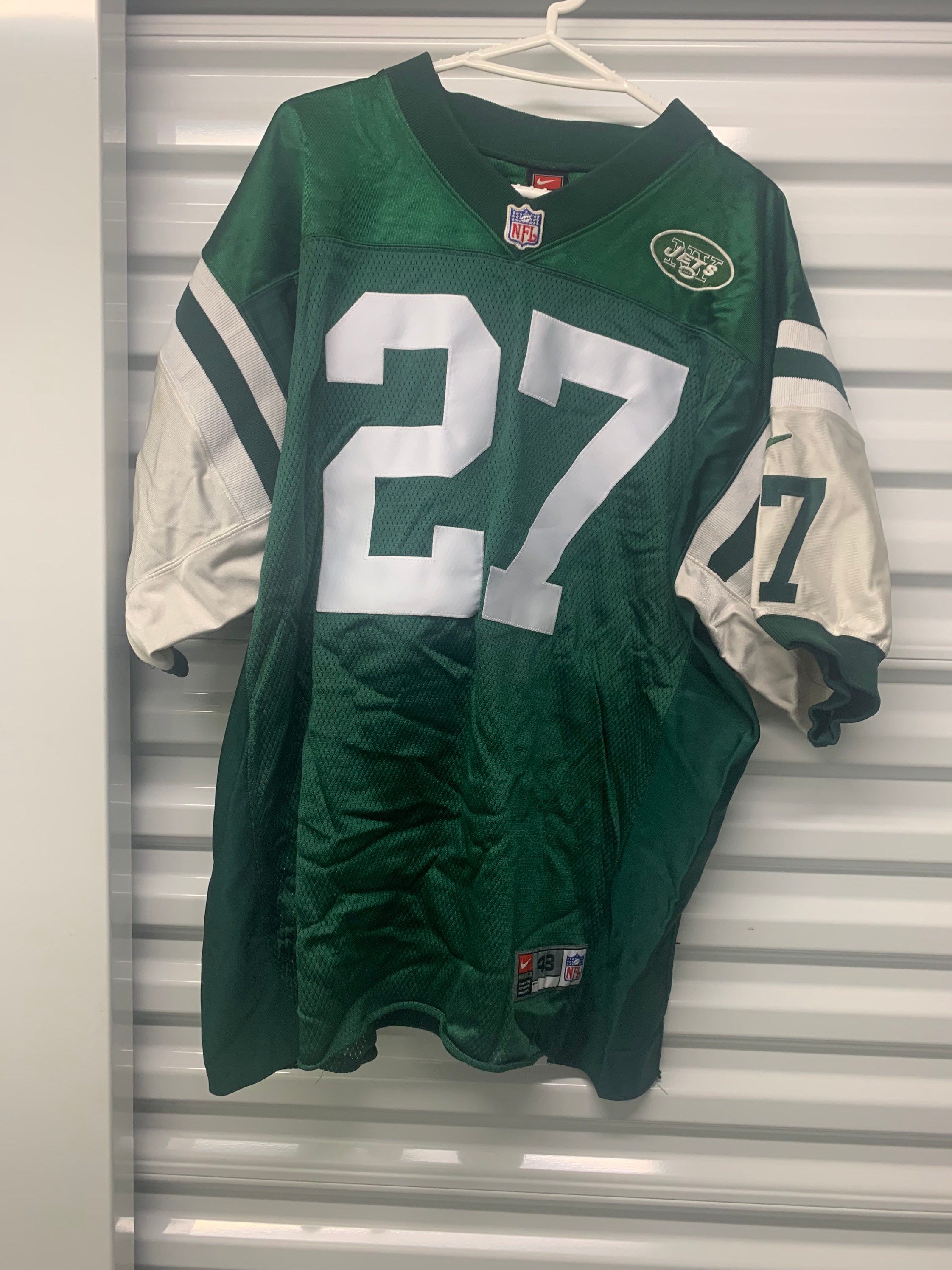 Vintage 90s New York Jets Nike Authentic Steve Atwater Jersey Size