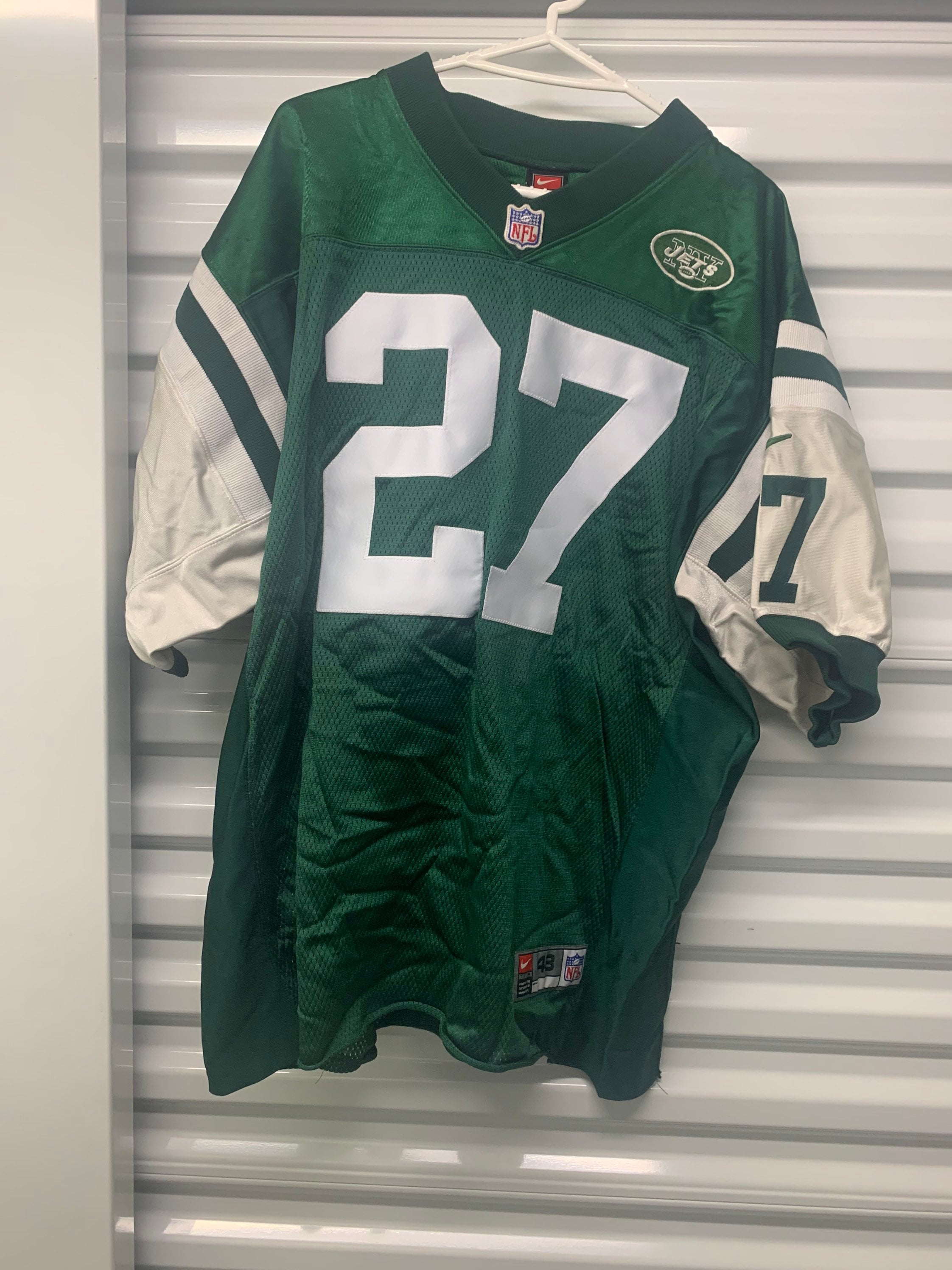 Vintage 90s New York Jets Mo Lewis Authentic Starter Jersey 