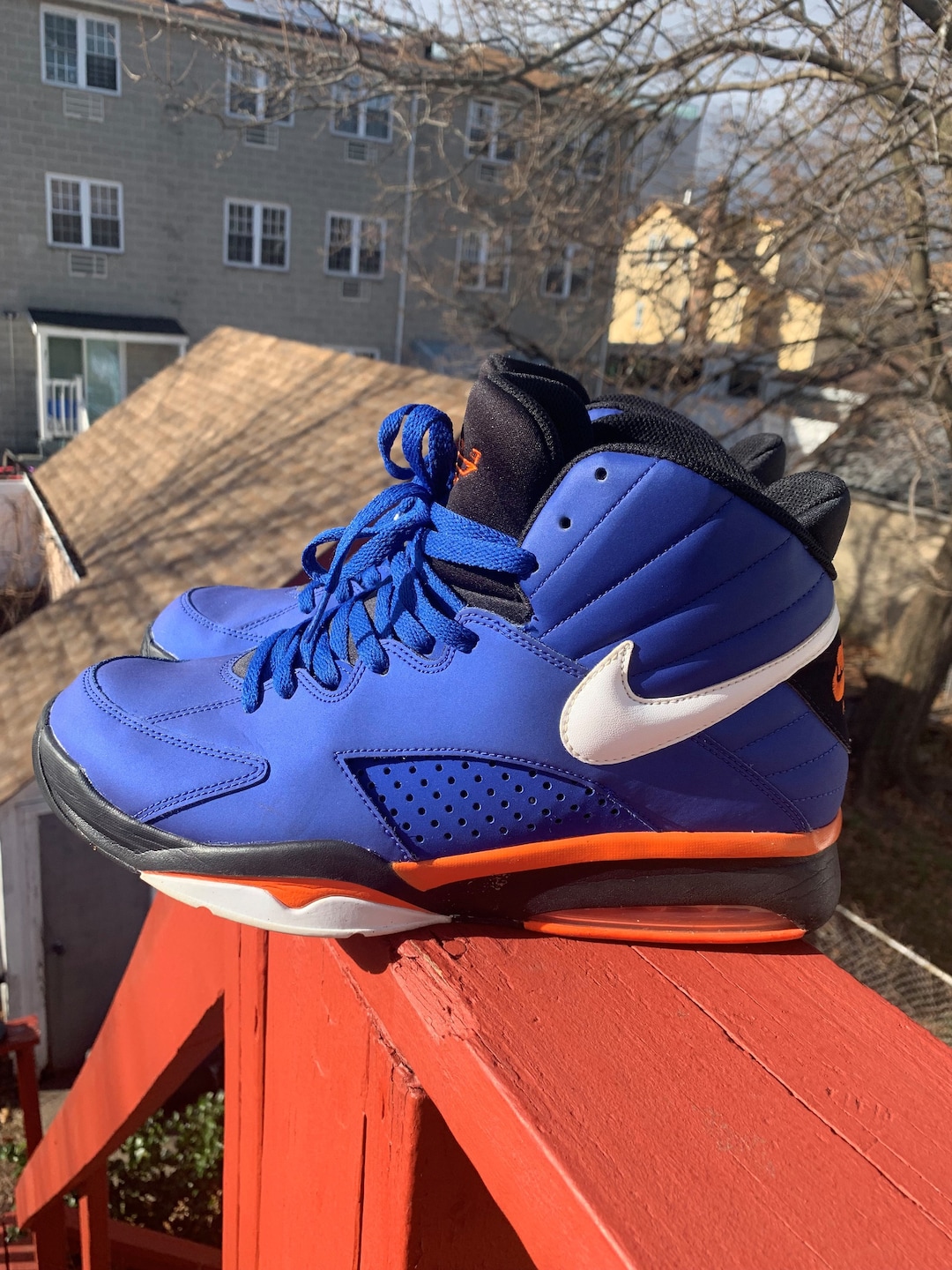 Vintage New York Knicks Air Flights Men Size 13 - Etsy display picture 3