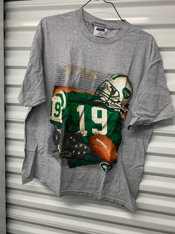 Vintage 90s New York Jets 1998 Keyshawn Johnson T shirt Mens XL Etsy