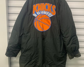 Vintage 90’s New York Knicks Parka Jacket Men’s Size XL